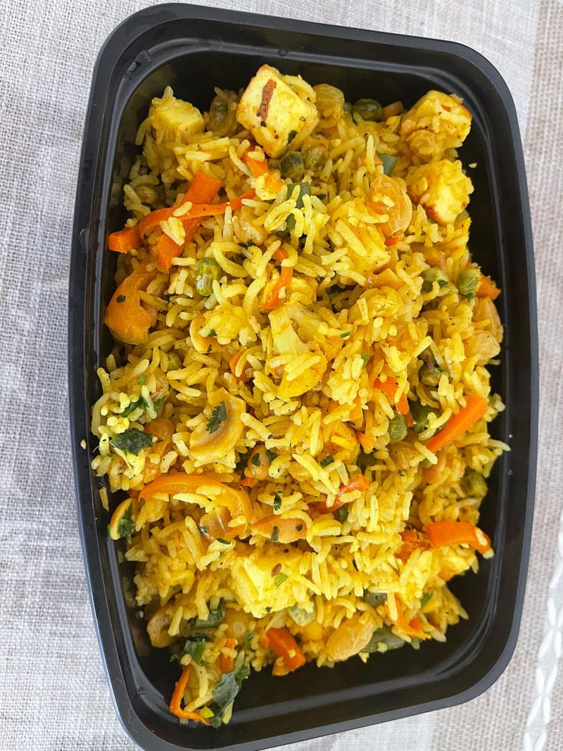 Mixed Veg Fried Rice - Authentic Bengali dish in Chicago