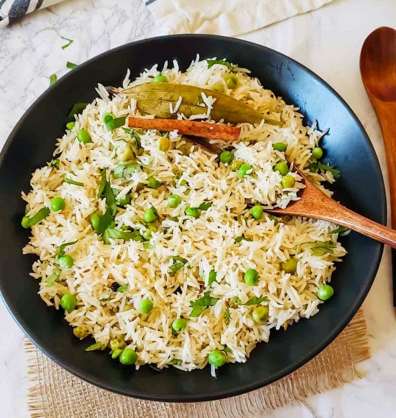 Peas Pulao - Authentic Bengali dish in Chicago