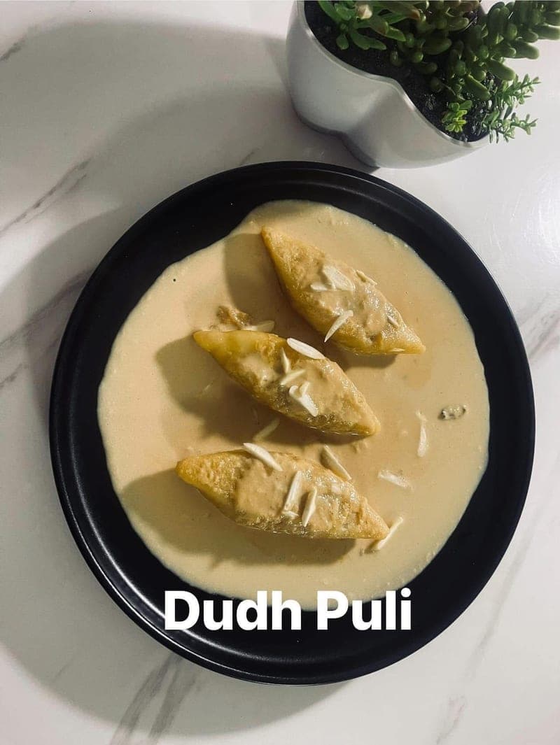 Doodh Puli - Bengali dish